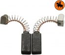 Balais de charbon pour Black & Decker, DeWalt & outils à main électriques Hitachi - SKU: ca-07-033 - En vente sur Balaischarbon.ch